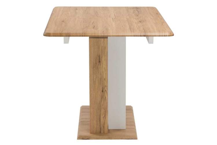 Стол деревянный Санса 120 дуб монтана / белая шагрень-4