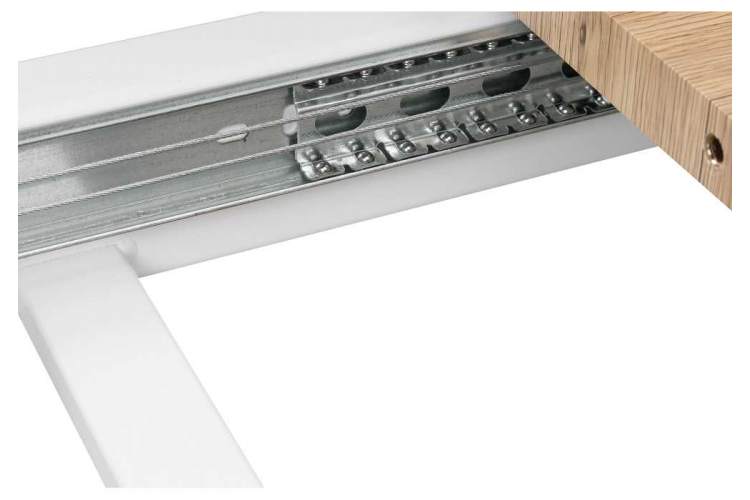 Стол деревянный Санса 120 дуб монтана / белая шагрень-8