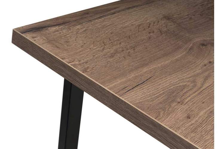 Стол деревянный Эльпатия 130 велингтон / черный матовый-3