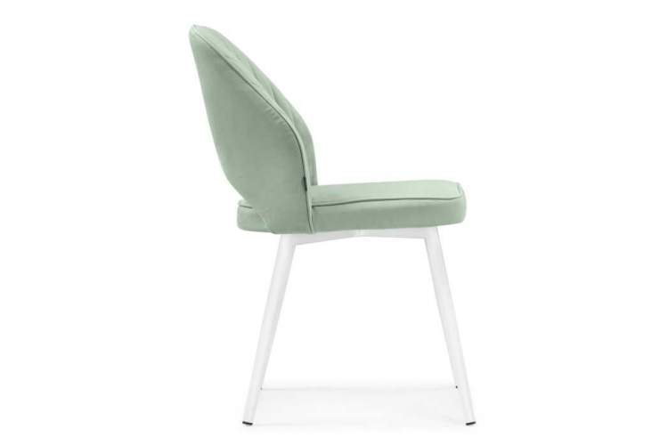 Стул на металлокаркасе Брейния velutto 14 / белый-2