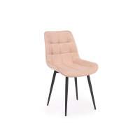 Стул на металлокаркасе Челси К бежевый (zd 210) / черный np