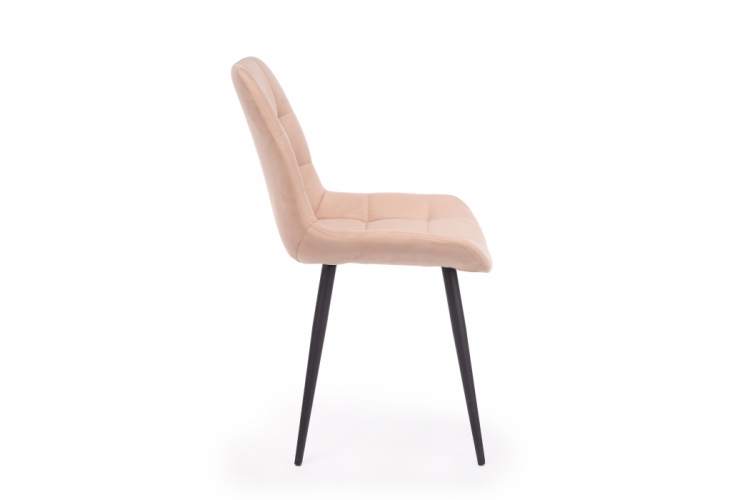 Стул на металлокаркасе Челси К бежевый (zd 210) / черный np-4