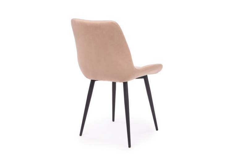 Стул на металлокаркасе Челси К бежевый (zd 210) / черный np-5