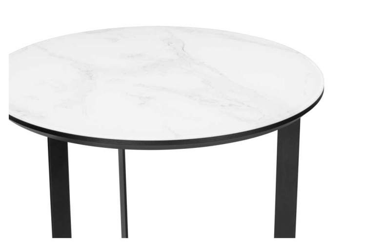 Журнальный стол Роб D-450 белый мрамор-2