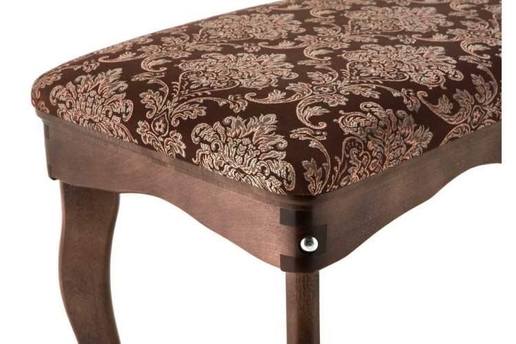 Банкетка Амадео орех / шоколад-4