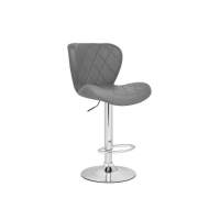 Стул Барный стул Porch gray / chrome Стул Барный стул Porch gray / chrome