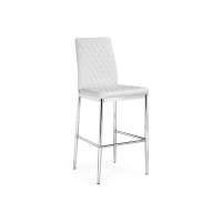 Барный стул Барный стул Teon white / chrome Барный стул Барный стул Teon white / chrome