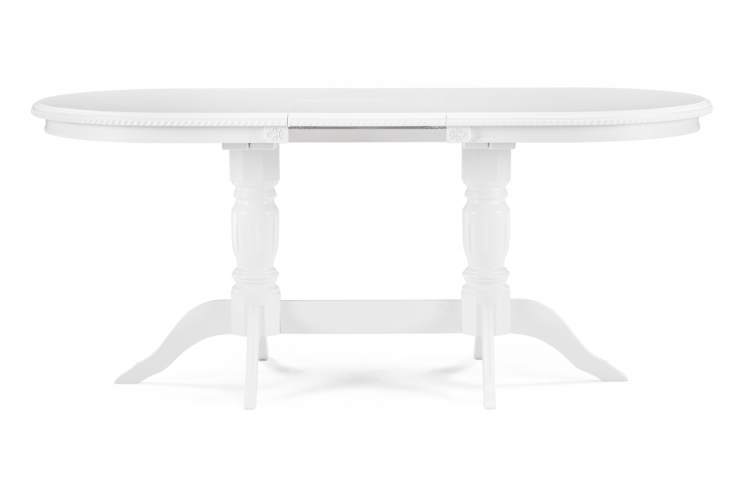 Стол деревянный Эритрин овальный белый-2