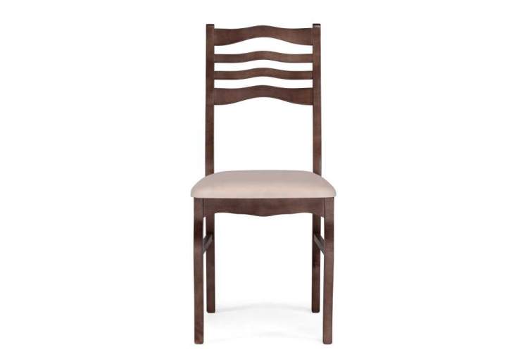 Стул деревянный Амадиу бежевый / орех-1