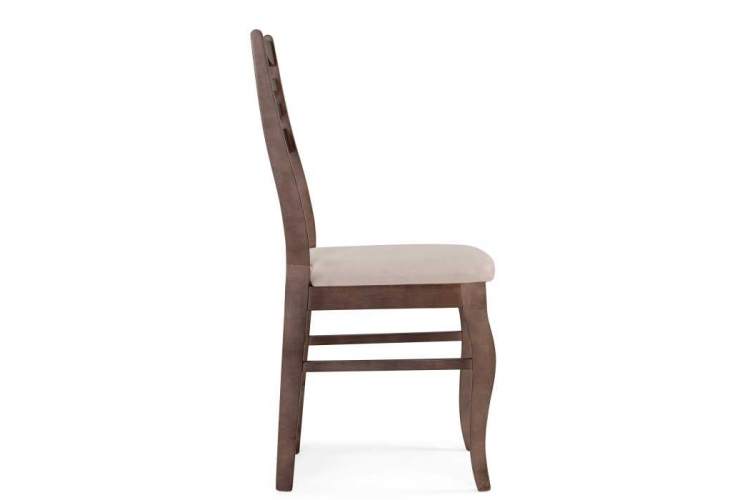 Стул деревянный Амадиу бежевый / орех-2