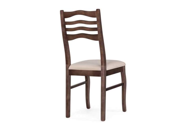 Стул деревянный Амадиу бежевый / орех-3