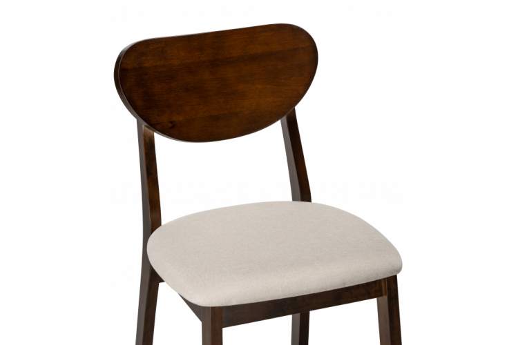 Стул деревянный Loid dirty oak / light beige-5