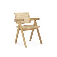 Стул деревянный Rattan wood