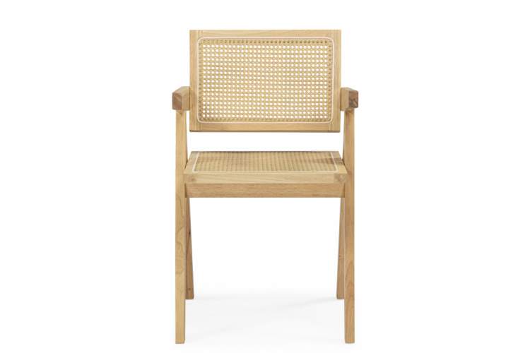 Стул деревянный Rattan wood-6