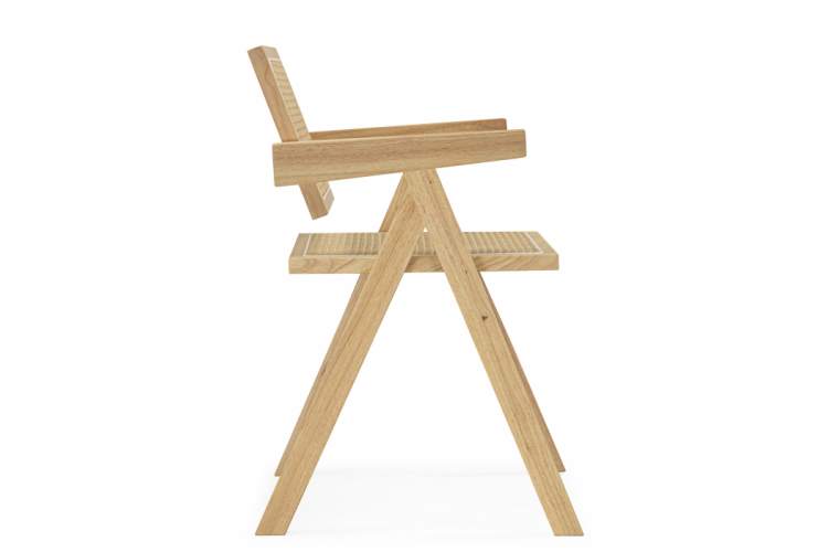 Стул деревянный Rattan wood-7