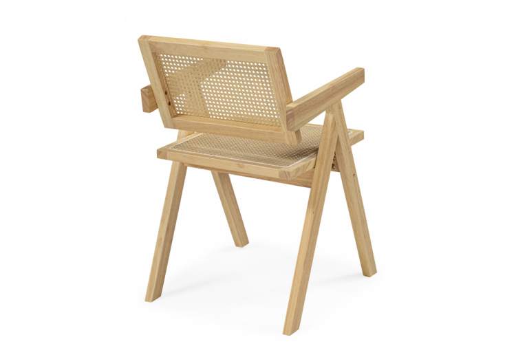Стул деревянный Rattan wood-8