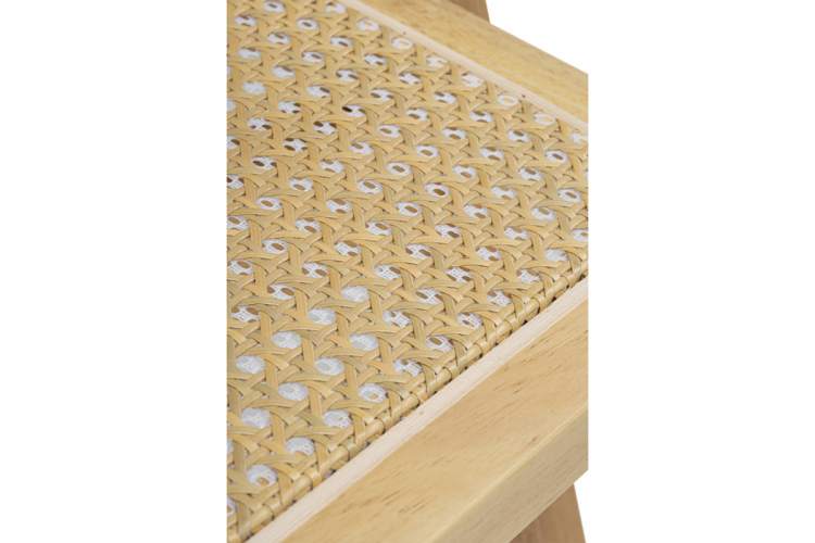 Стул деревянный Rattan wood-11