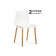 Пластиковый стул Кобе 2 шт белый