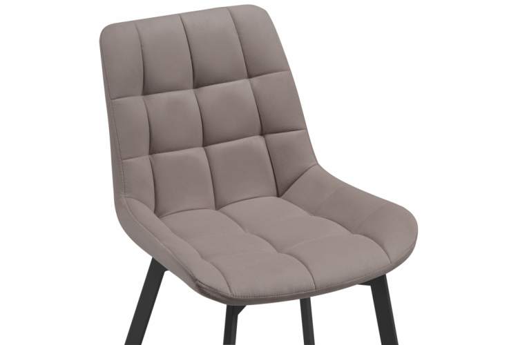 Стул на металлокаркасе Стронг 4 шт латте / черный-10