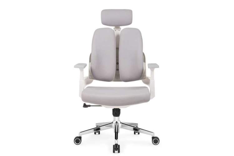 Компьютерное кресло Hiba gray / chrome-1