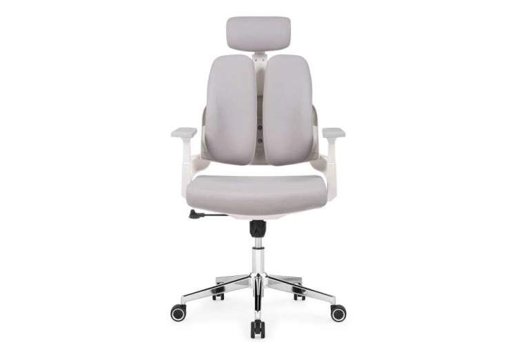 Компьютерное кресло Hiba gray / chrome-2