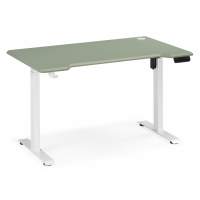 Компьютерный стол Маркос 120х75 зеленый / белый