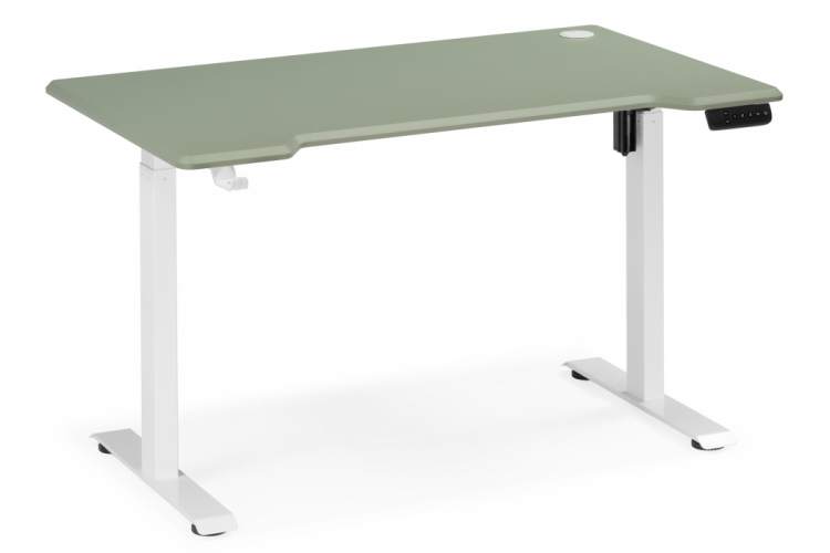 Компьютерный стол Маркос 120х75 зеленый / белый