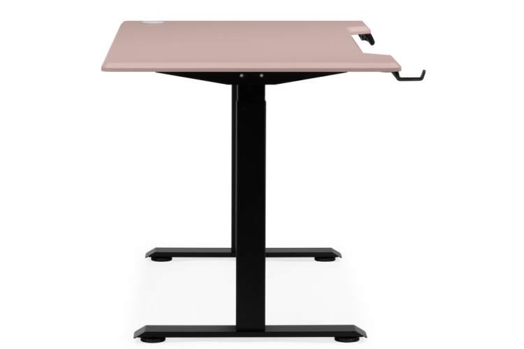Компьютерный стол Маркос 140х80 розовый / черный-8