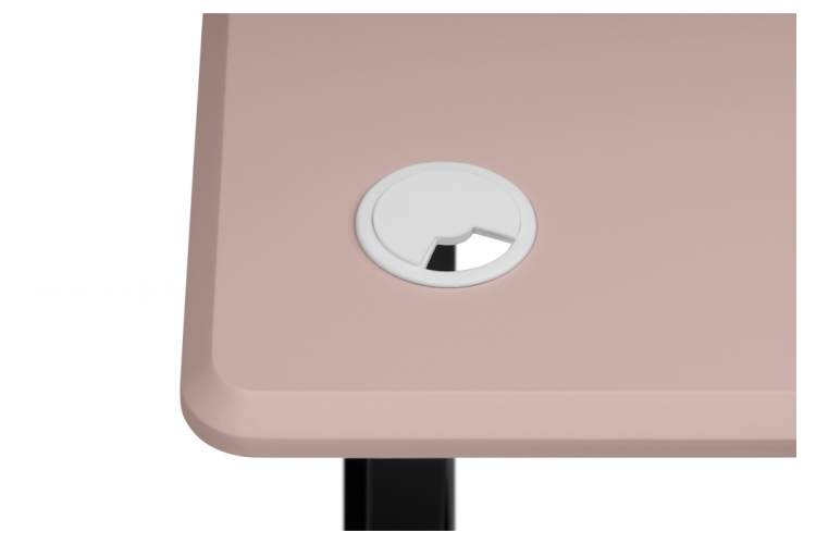 Компьютерный стол Маркос 140х80 розовый / черный-13