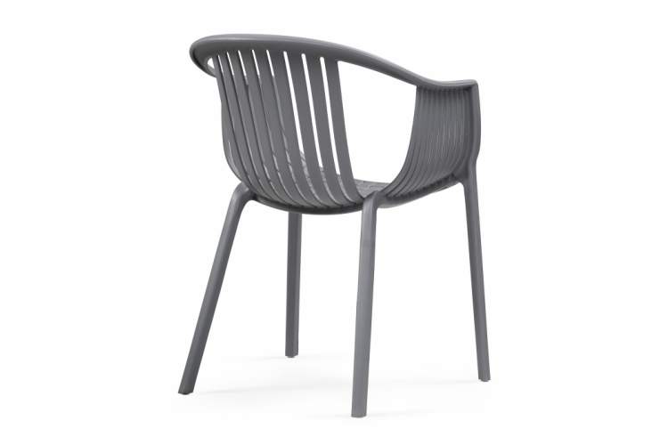 Пластиковый стул Боркас серый-6