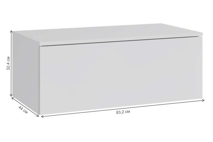 Шкаф Роут 2 белый-1