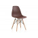 Eames PC-015 brown Пластиковый стул
