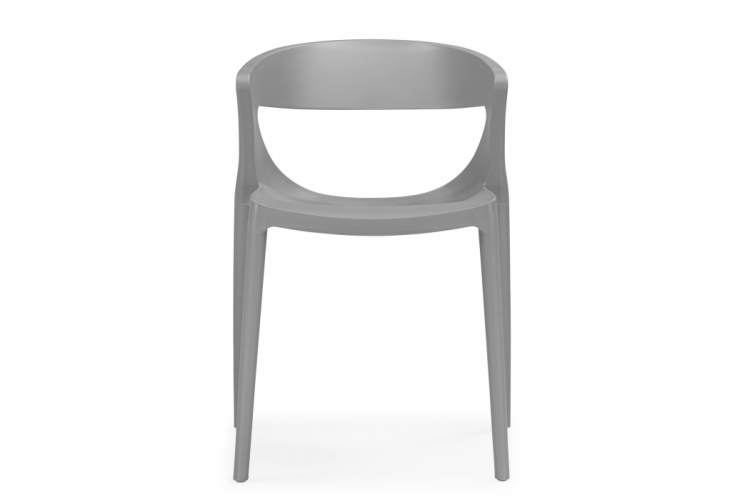 Пластиковый стул Градно жесткий серый-1