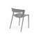 Пластиковый стул Градно жесткий серый