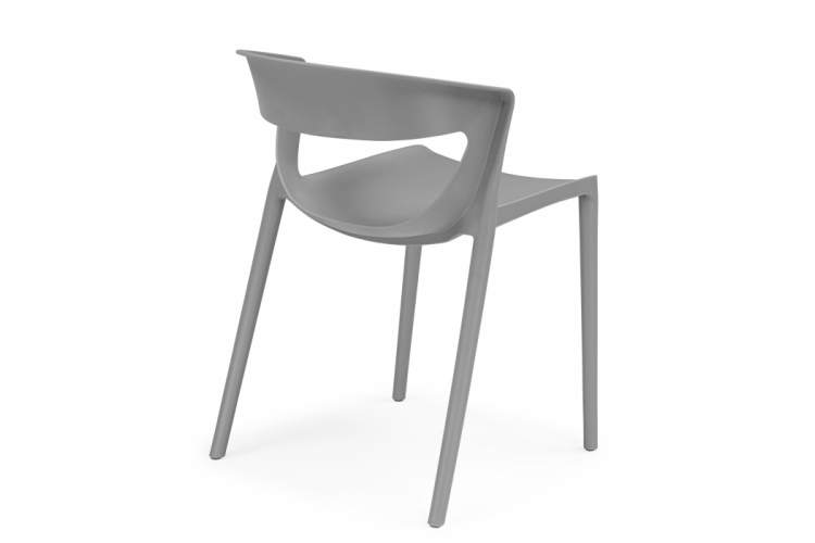 Пластиковый стул Градно жесткий серый-3