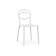 Пластиковый стул Simple white
