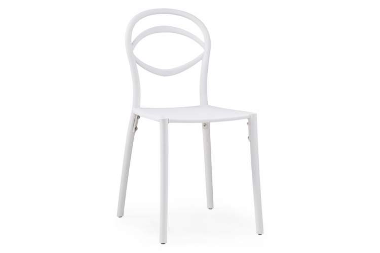 Пластиковый стул Simple white