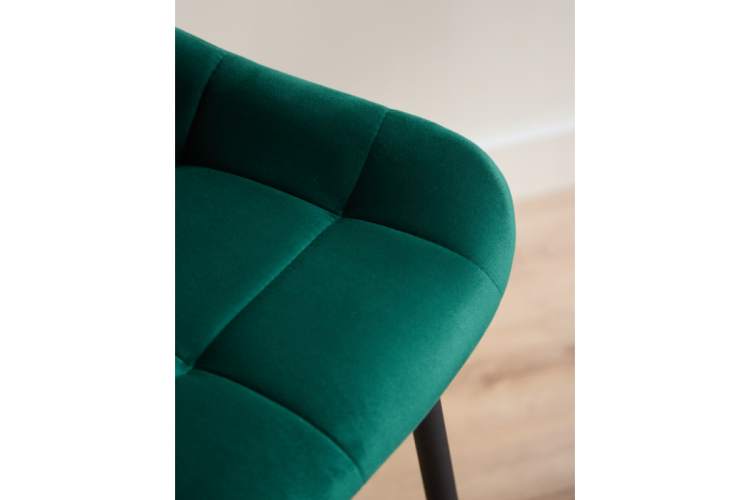 Барный стул Челси зеленый (zd 667) / черный-6