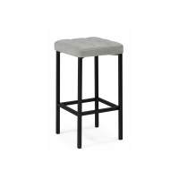 Барный стул Лофт мадера 20 / черный матовый