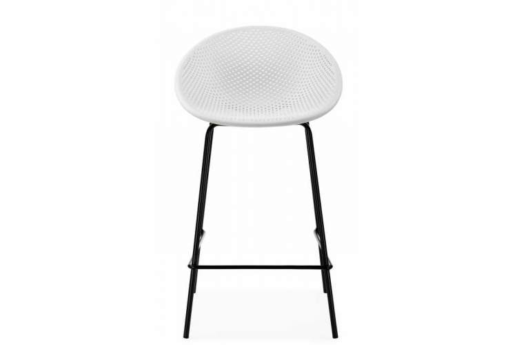 Zeta white / black Барный стул-1