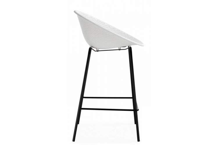 Zeta white / black Барный стул-2