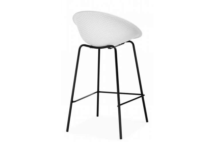 Zeta white / black Барный стул-3