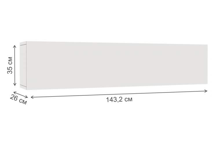 Шкаф Модена белый-2