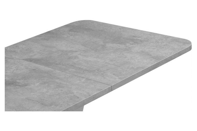 Стол деревянный Аврора цемент светлый / белый-7