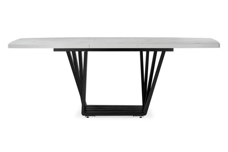 Стол деревянный Эудес 160(205)х90 сабия / черный-9