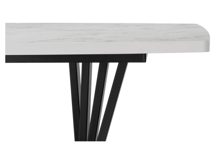 Стол деревянный Эудес 160(205)х90 сабия / черный-10