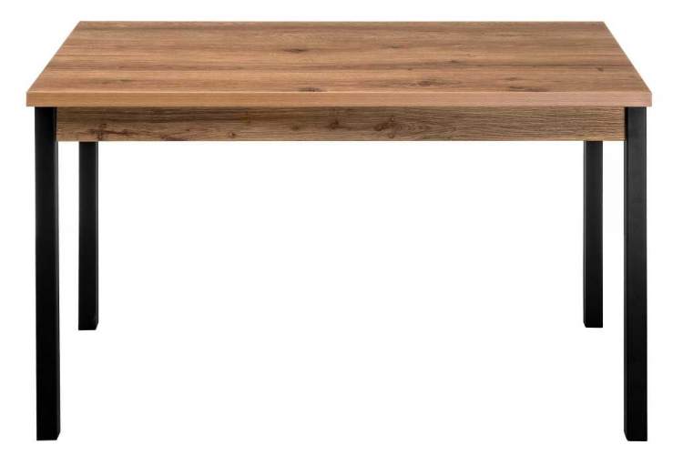 Стол деревянный Оригон дуб горный / черный матовый-3