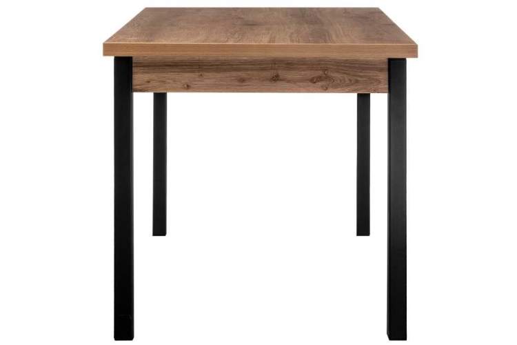 Стол деревянный Оригон дуб горный / черный матовый-4