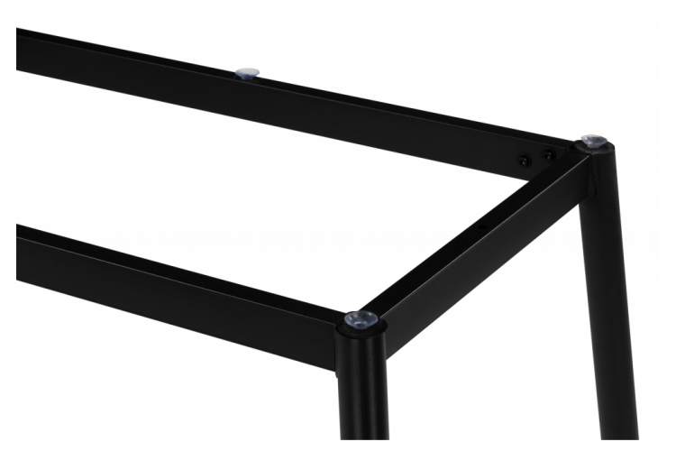 Керамический стол Rion 120 черный мрамор / черный-9