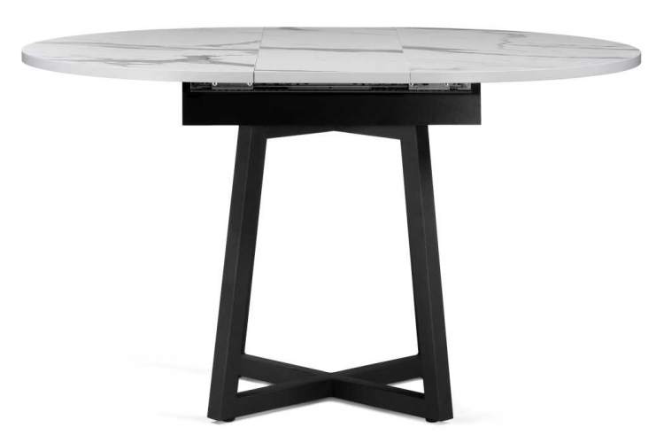 Стол деревянный Регна черный / белый-2